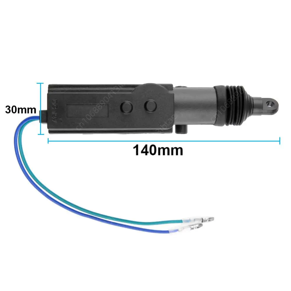1-10pcs Door Power Central Lock 12V 2/5 Wire Actuator Auto Vehicle Remote Central Locking System Motor Car Alarm Security System thumbnail 6