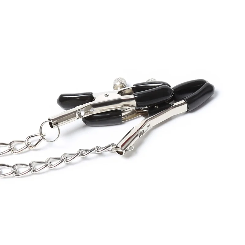 Metal Chain Nipple Milk Clips Breast Massage Clamps Adult Fetish Flirting Teasing Erotic Gadgets Bdsm Slave Sex Toys For Couples thumbnail 5