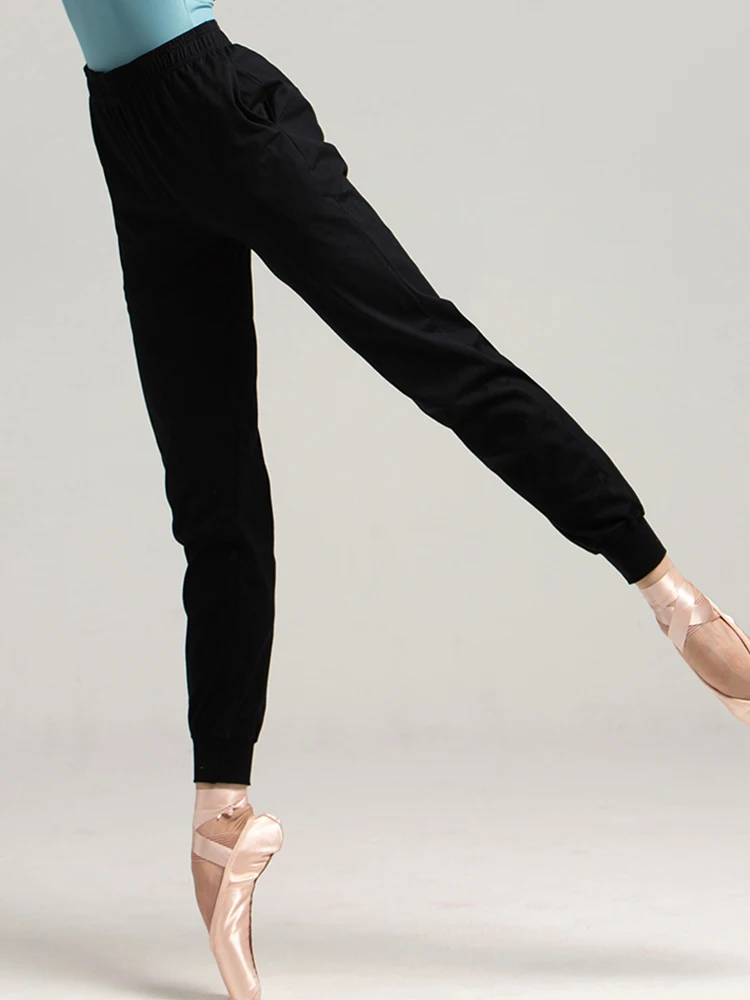 Running Sport Pants Woman Fitness Yoga Pants Yoga Legging Dance Pants High Waist Stretch Slim Ballet Pants Ladies cotton thumbnail 2