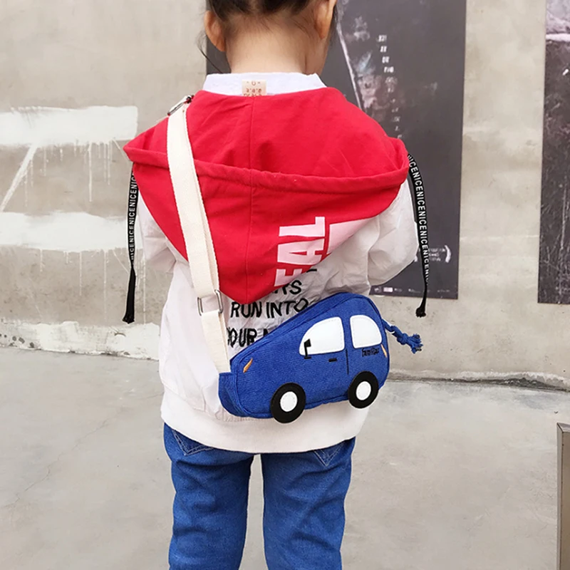 Mini Crossbody Bags Car Shape Shoulder Bag Solid Color Handbags Cute Cartoon Mini Messenger Bags thumbnail 5