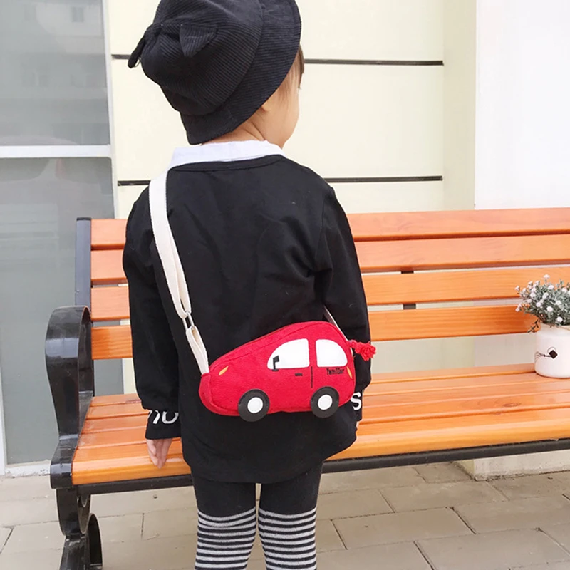 Mini Crossbody Bags Car Shape Shoulder Bag Solid Color Handbags Cute Cartoon Mini Messenger Bags thumbnail 4