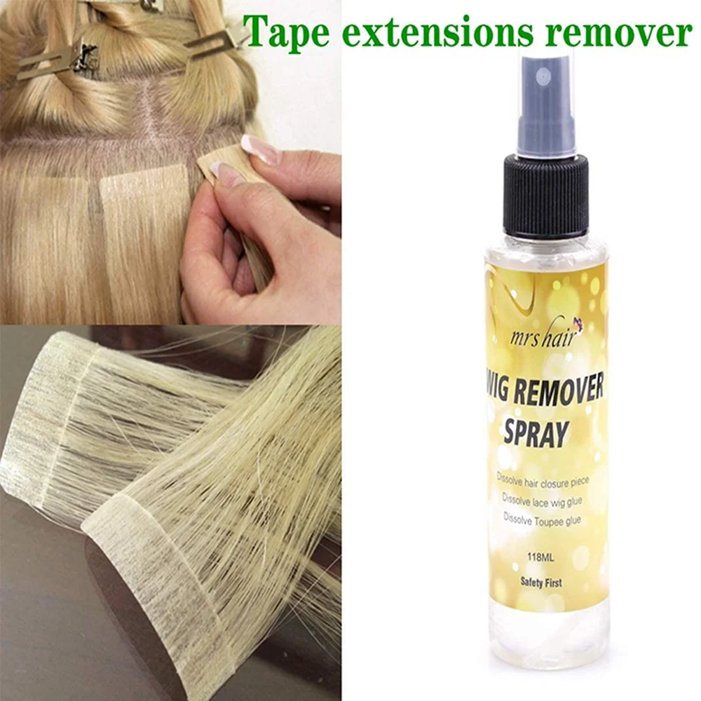 Hair Glue Remover lace wig glue remover for tape hair extension 118ml transparent wig Glue Remover for removing tape glue thumbnail 6