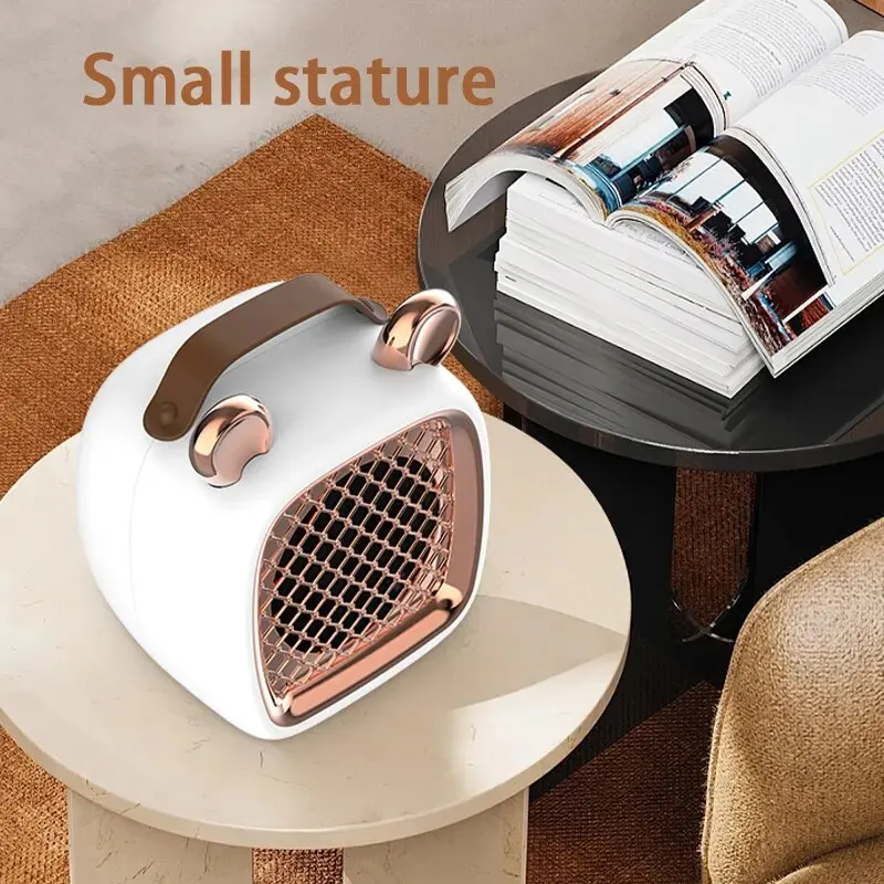 Electric Heater Mini Portable Intelligent Air Heater Reduced Wind Noise Home Heating Warmer Fan Intelligent Constant Temperature thumbnail 2