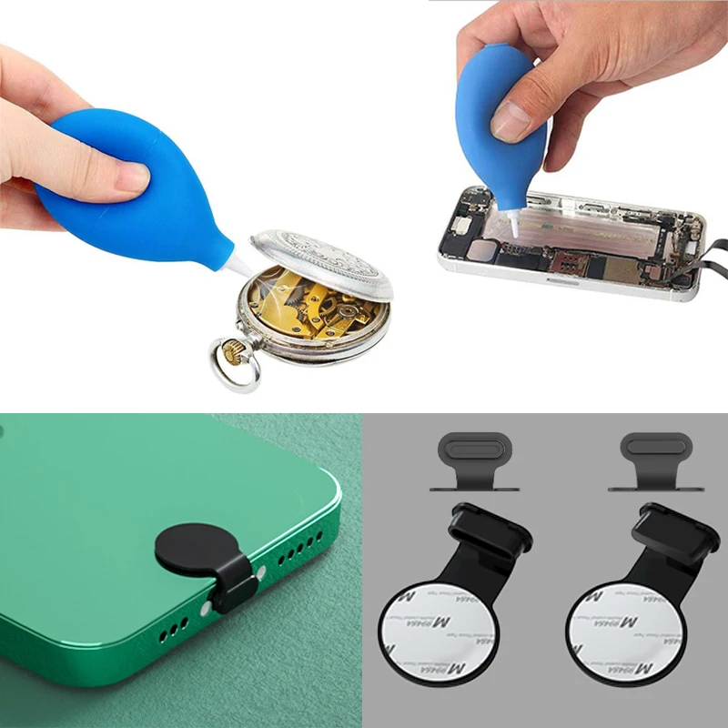 KUTOU Dust Plug Type C Mobile Phone Cleaning Kit for iPhone Samsung Huwei Phones Dustproof Cleaning Brush Set iphone Cleaner thumbnail 4