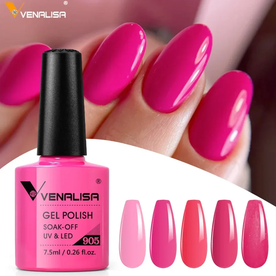 Venalisa 7.5ml Fashion Shiny Soak Off UV Gel Nail Gel Polish Cosmetics Nail Art Manicure Nails Gel Polish Tips Nail Varnish thumbnail 3
