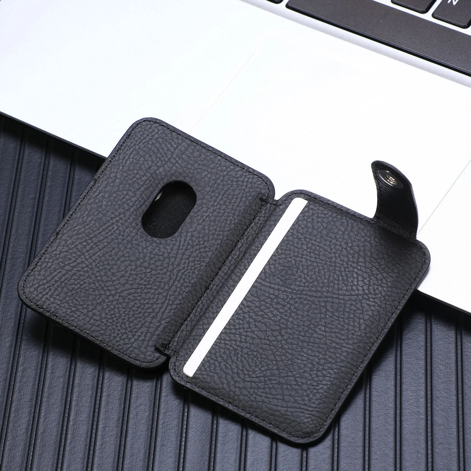 Fashion Phone Card Holder 2 Folded Cell Phone Wallet Sticker Phone Mount Wallets For Women Men thumbnail 6
