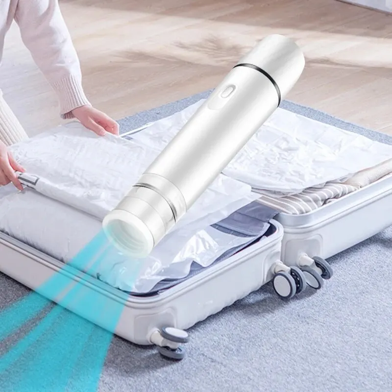 Mini Handheld Vacuum Sealer Machine Kitchen Vacuum Packer Machine Small Sealing Machine Portable USB Electric Food Vacuum Sealer thumbnail 5