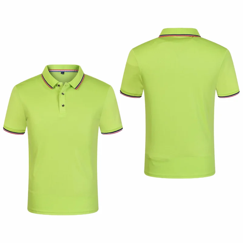 Cross Border Short Sleeved Polo From Europe Popular Summer Casual Lapel Large Size High-Quality Business Office Uniforms thumbnail 5