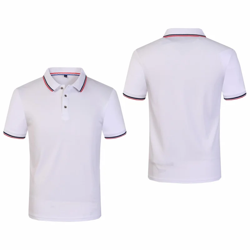 Cross Border Short Sleeved Polo From Europe Popular Summer Casual Lapel Large Size High-Quality Business Office Uniforms thumbnail 3