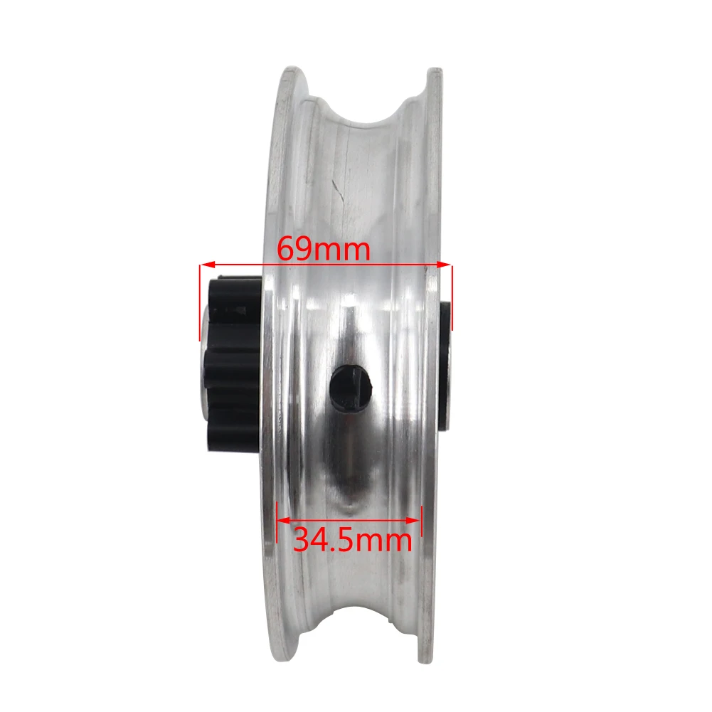 10 Inch Electric Scooter Wheel Hub 10 Inch Aluminum Alloy Wheel Rim 10x2.50 Tires Rims Motorcycle Accessories thumbnail 3
