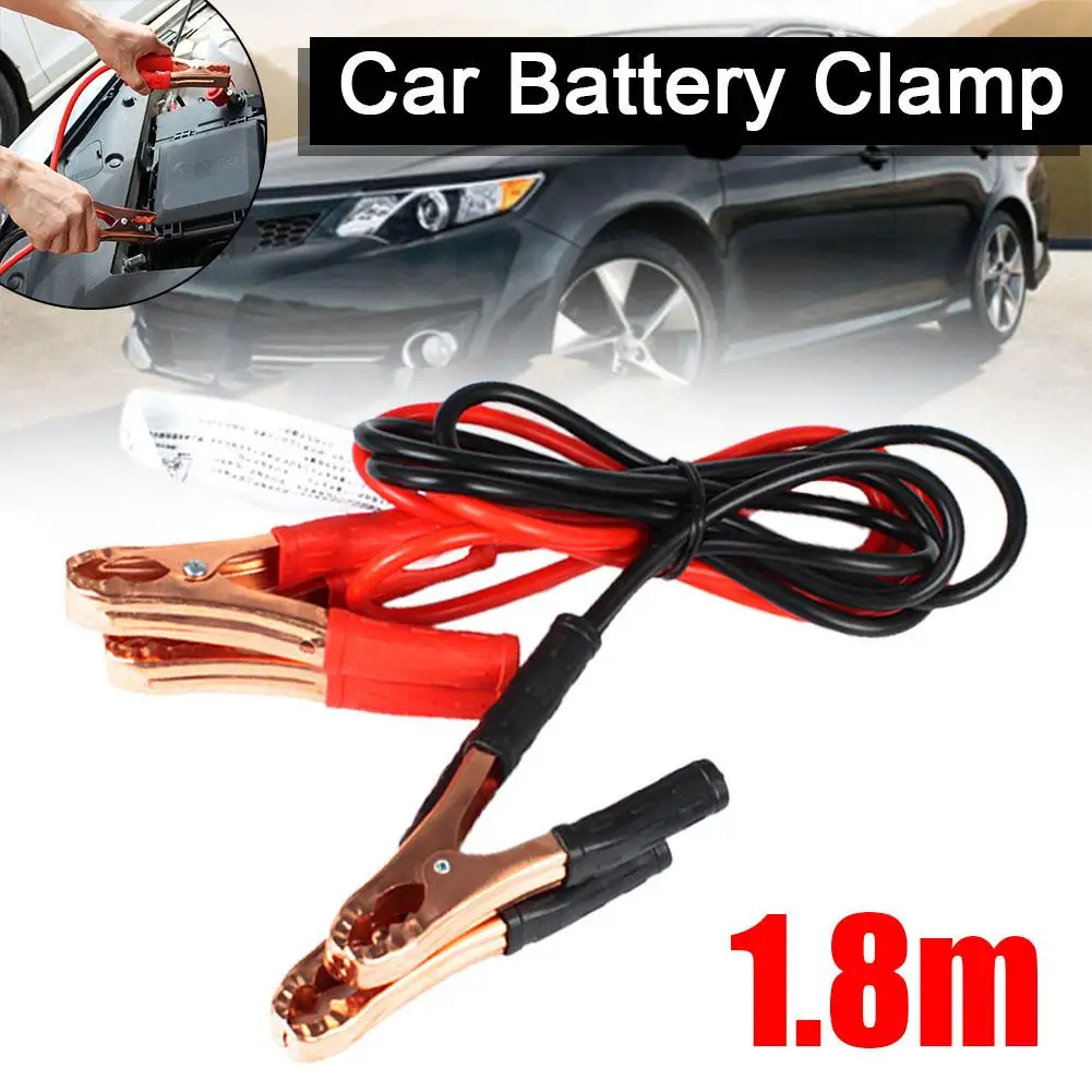 1.8M 500A Car Battery Jump Cable Booster Cable Line Emergency Jump Starter Leads Van SUV Double-ended With Clamps Clips thumbnail 5