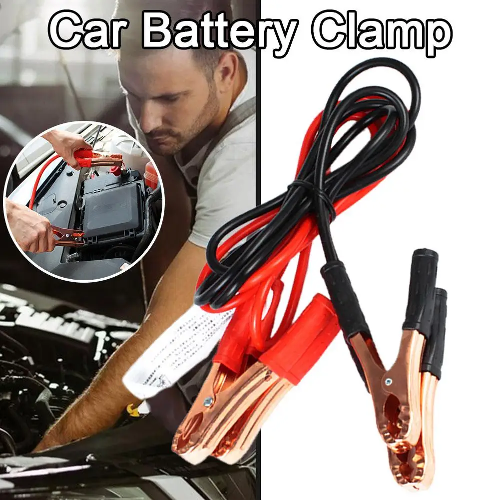 1.8M 500A Car Battery Jump Cable Booster Cable Line Emergency Jump Starter Leads Van SUV Double-ended With Clamps Clips thumbnail 3
