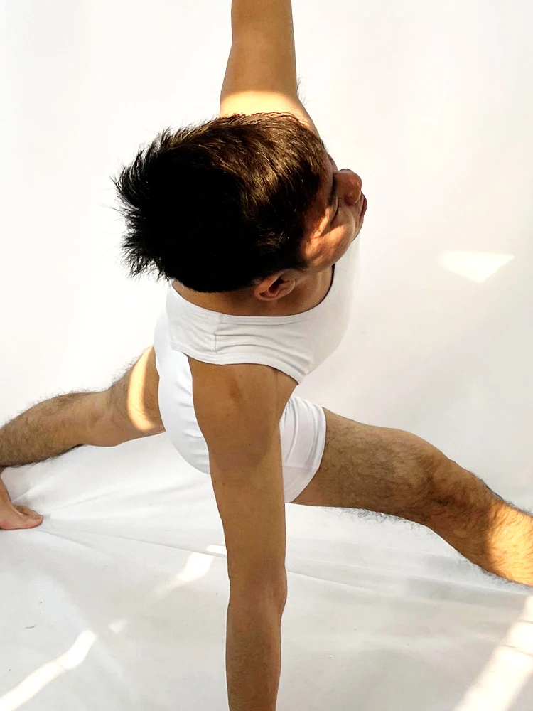 Men Sleeveless Nylon Black Grey Dance Unitard Bodysuit Ballet Gym Fitness Leotards Exercise yoga gymnastics clothes Polyamide thumbnail 3