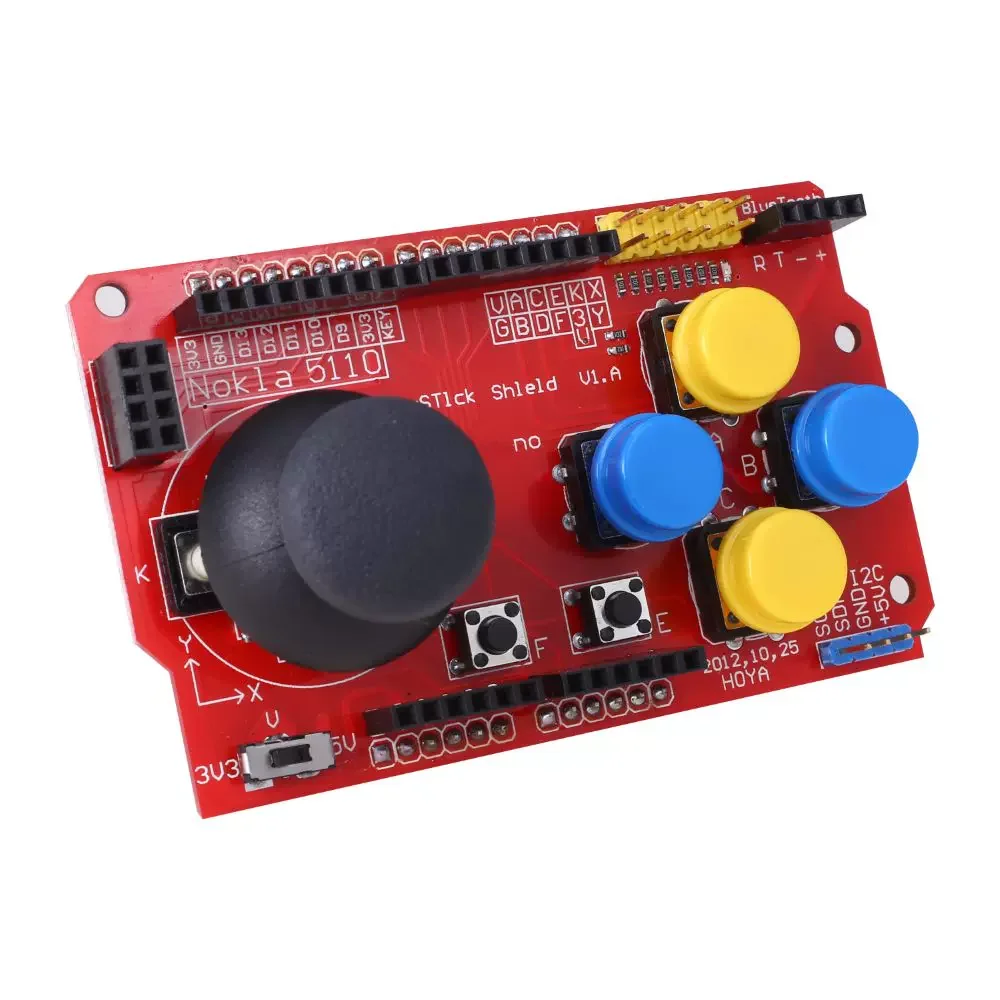 Smart Electronics Integrated Circuit Joystick Shield V1.2 for arduino Diy Kit thumbnail 3