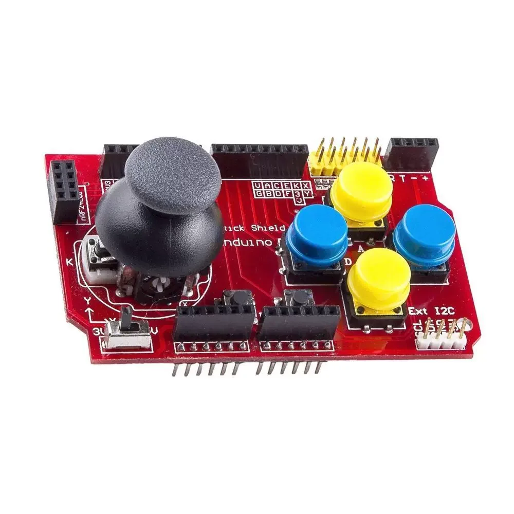 Smart Electronics Integrated Circuit Joystick Shield V1.2 for arduino Diy Kit thumbnail 4