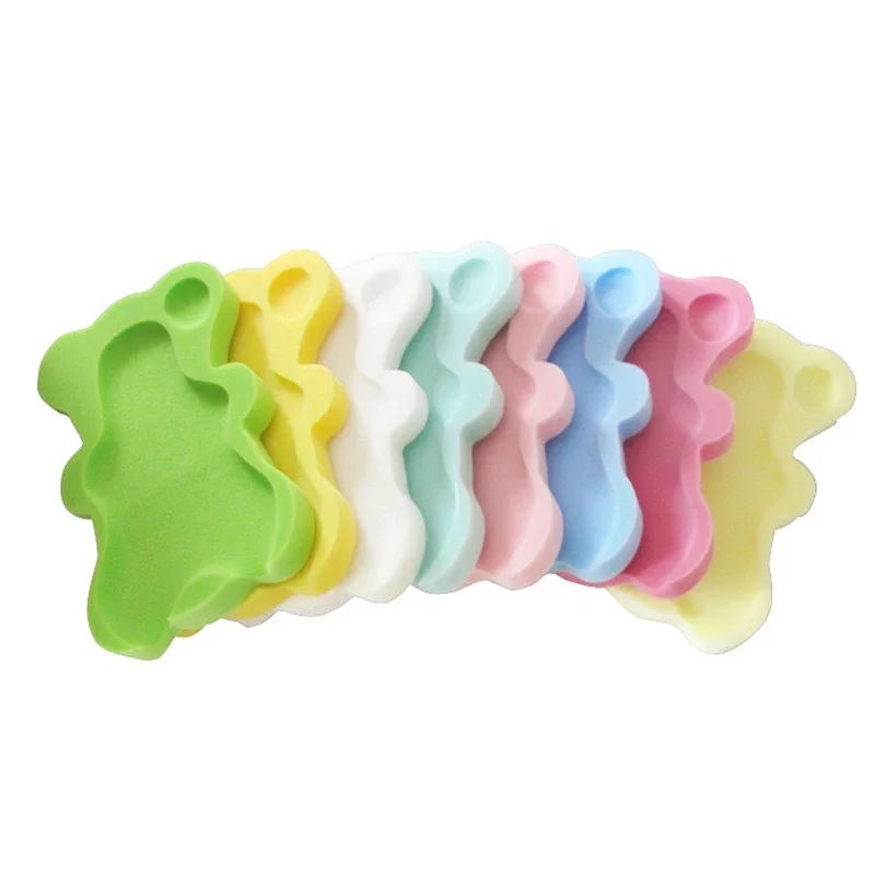 Sponge Baby Bath Mat Non-slip Sponge Mat Anti-skid Bathtub Infant Bath Pad Newborn Seat for Baby Care thumbnail 5