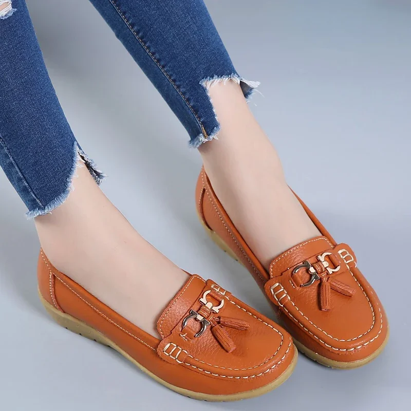 Women Shoes Slip On Loafers For Ballet Flats Women Moccasins Casual Sneakers Zapatos Mujer Flat Shoes For Women Casual Shoes thumbnail 4