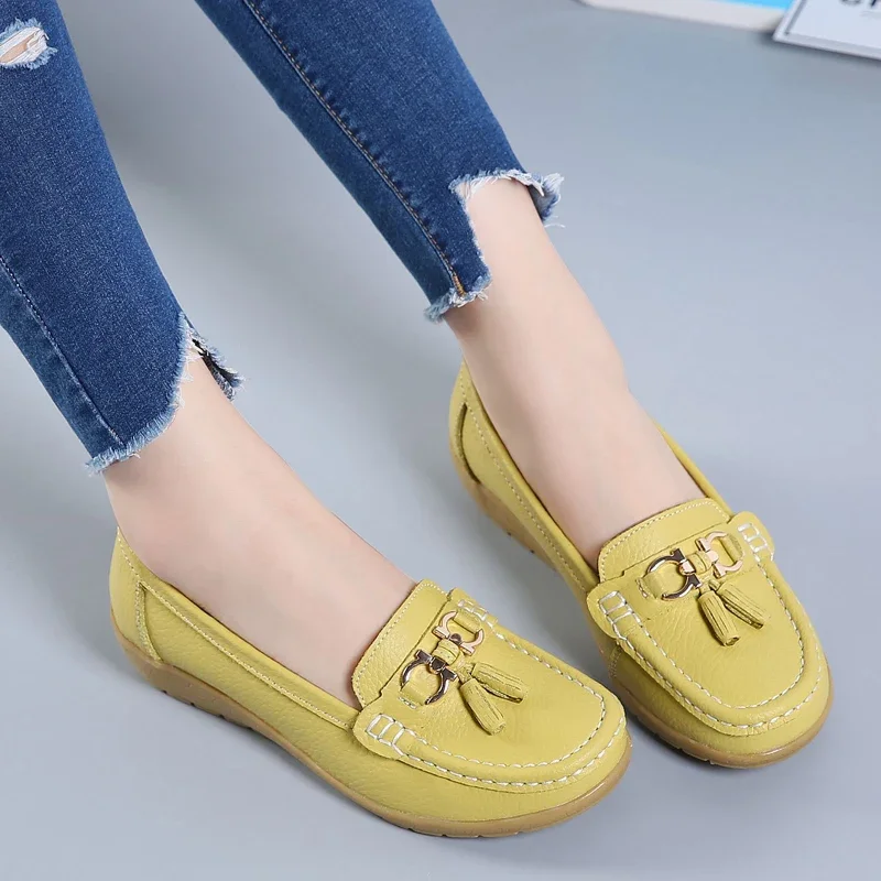 Women Shoes Slip On Loafers For Ballet Flats Women Moccasins Casual Sneakers Zapatos Mujer Flat Shoes For Women Casual Shoes thumbnail 5