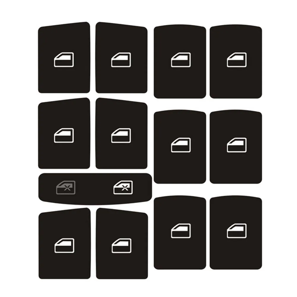 Radio Clima Headlight Button Repair Stickers Worn Knob Switch For Audi A3 8P 04-08 Interior Decals Decoration Car Styling thumbnail 5