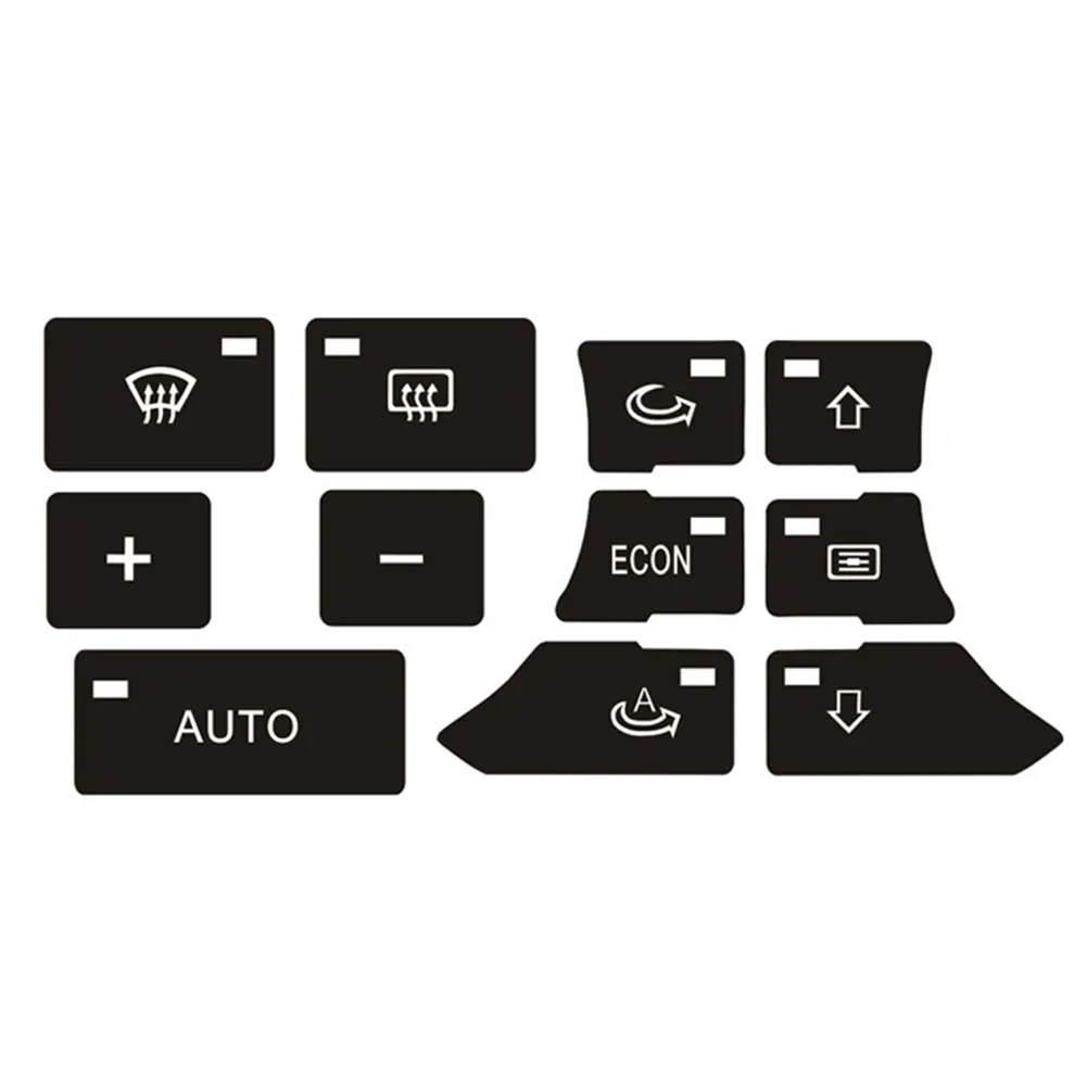 Radio Clima Headlight Button Repair Stickers Worn Knob Switch For Audi A3 8P 04-08 Interior Decals Decoration Car Styling thumbnail 3