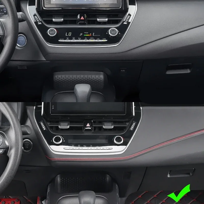 0.5/2m Car Interior PU Leather Decoration Line Self-adhesive Moulding Trim Dashboard  Decorative Line DIY Red Braid Strip thumbnail 5