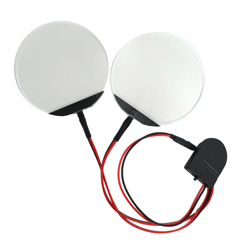 Round Flexible Bendable DIY Led Light Eyes Kits Cosplay Halloween Helmet Masks Eye Light Accessories Can Cropped CR2032 thumbnail 3
