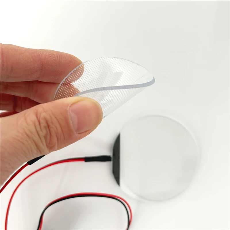 Round Flexible Bendable DIY Led Light Eyes Kits Cosplay Halloween Helmet Masks Eye Light Accessories Can Cropped CR2032 thumbnail 4