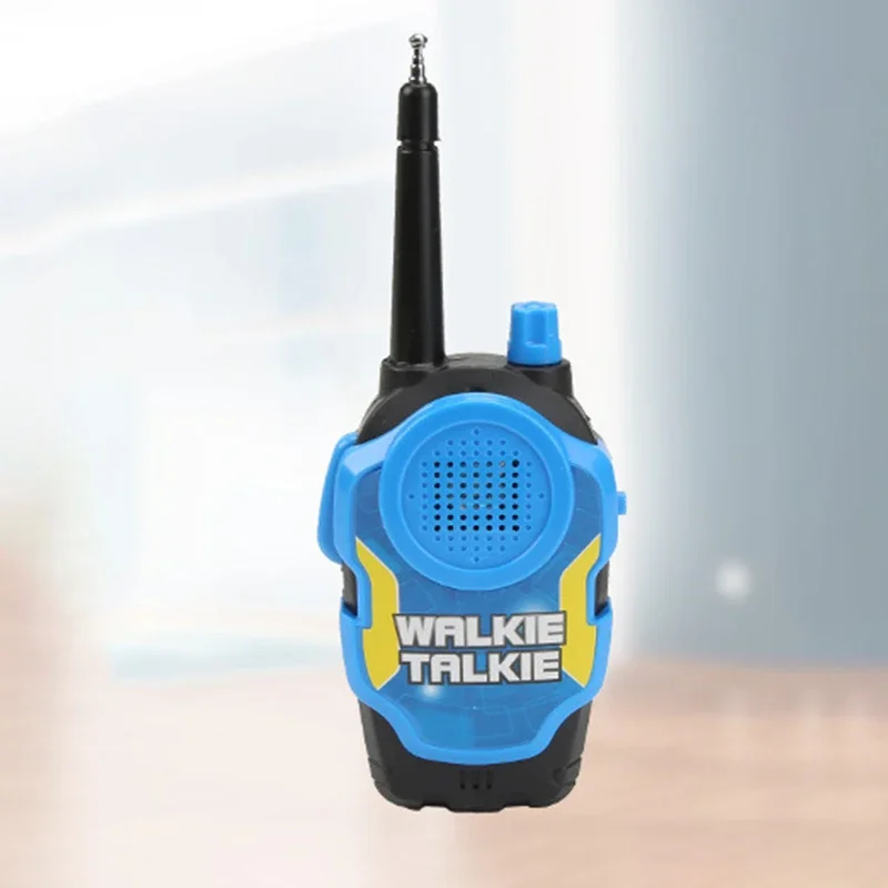 2Pcs/Set Walkie Talkies 50M Mini 2Ch Radio Phone for Kids Portable Handheld Children Outdoor Interphone Toys thumbnail 3