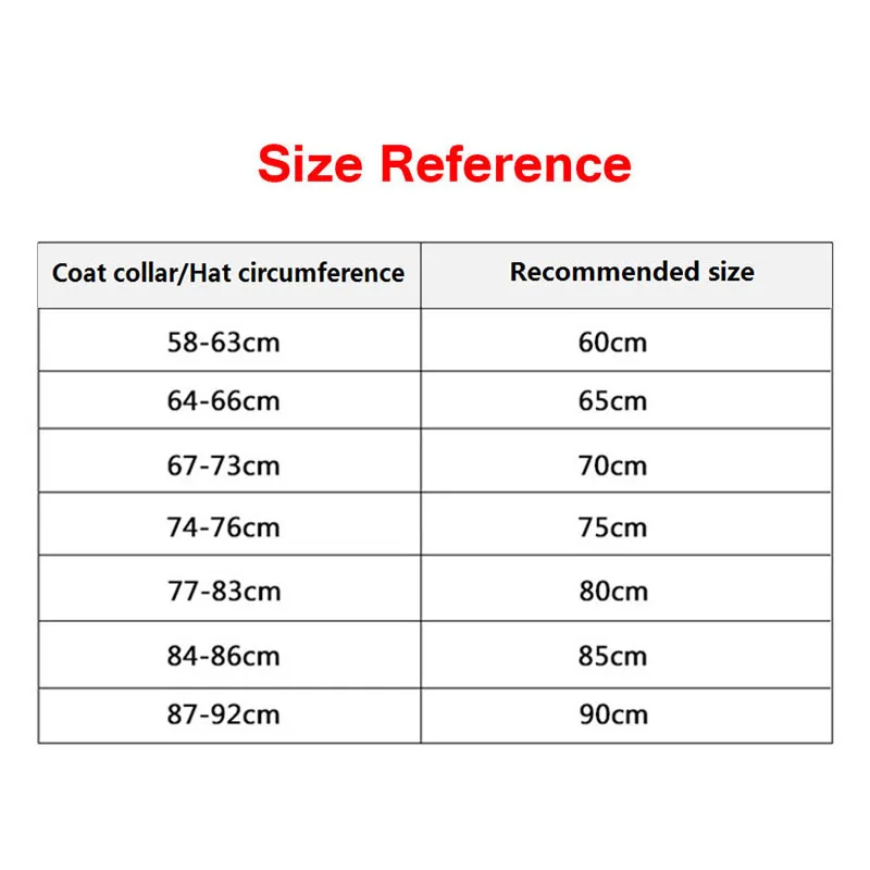 1pc Faux Fur Collar For Women Men Children Down Jackets Hood Fur Decor Diy Warm Shawl Wraps Winter Coat Fur Collar thumbnail 6