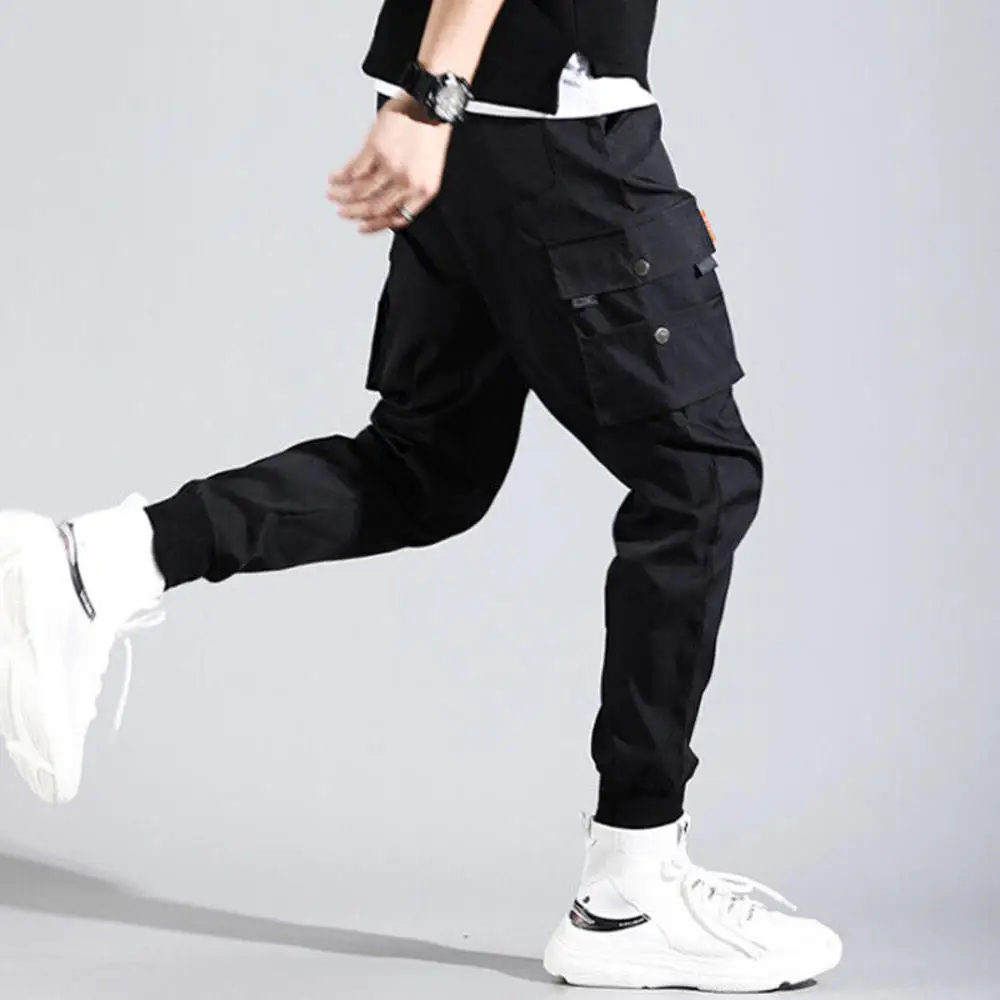 Tactical Pants Mens Multi Pockets Cargo Pants Combat Cotton Pant Casual Police Trousers Hiking Work Pants Male thumbnail 3