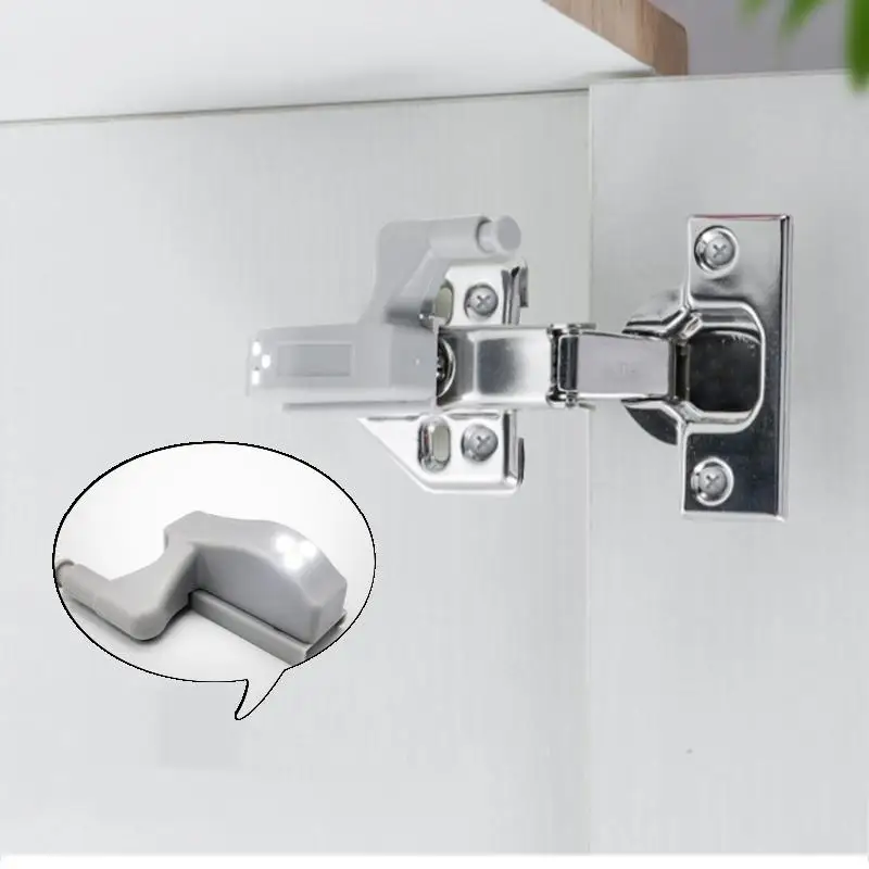 10-1PC LED Inner Hinge Lamp No Battery Under Cabinet Lights Wardrobe Cupboard Sensor Lights Bedroom Kitchen Closet Night Lamp thumbnail 5