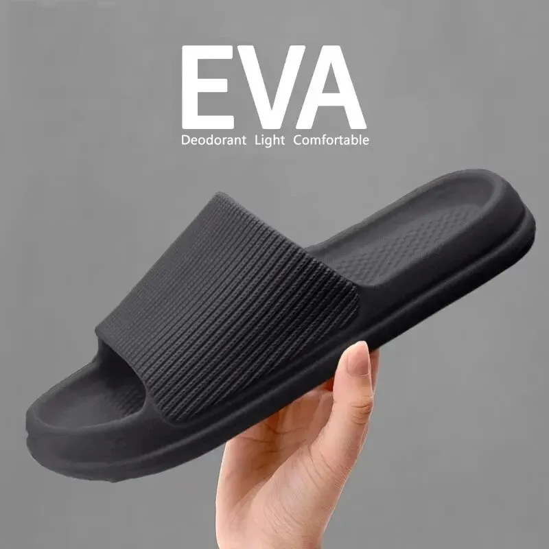 Soft Sole Massage Shower Shoes for Women Men Couples Waterproof Non-slip Home Leisure Fashion Bathroom Slippers thumbnail 4