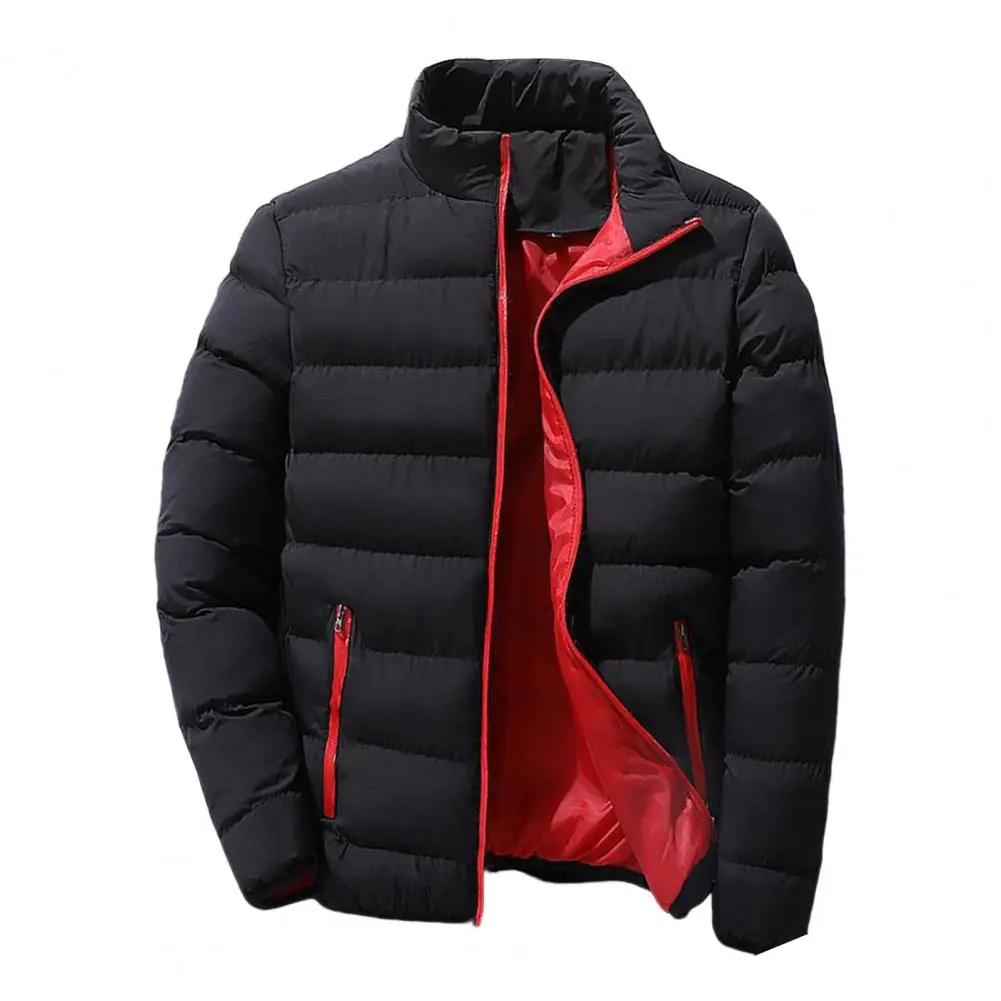 2024 New Winter Warm Packable Jacket Puffer Light Mens Parkas Coat Quilted Padded Outerwear Cardigan Male Streetwear Clothes thumbnail 4