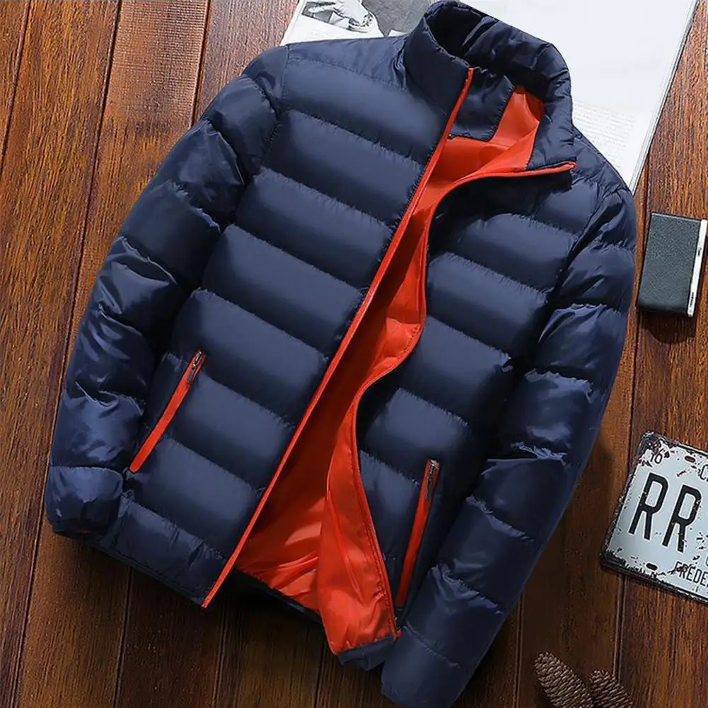 2024 New Winter Warm Packable Jacket Puffer Light Mens Parkas Coat Quilted Padded Outerwear Cardigan Male Streetwear Clothes thumbnail 2