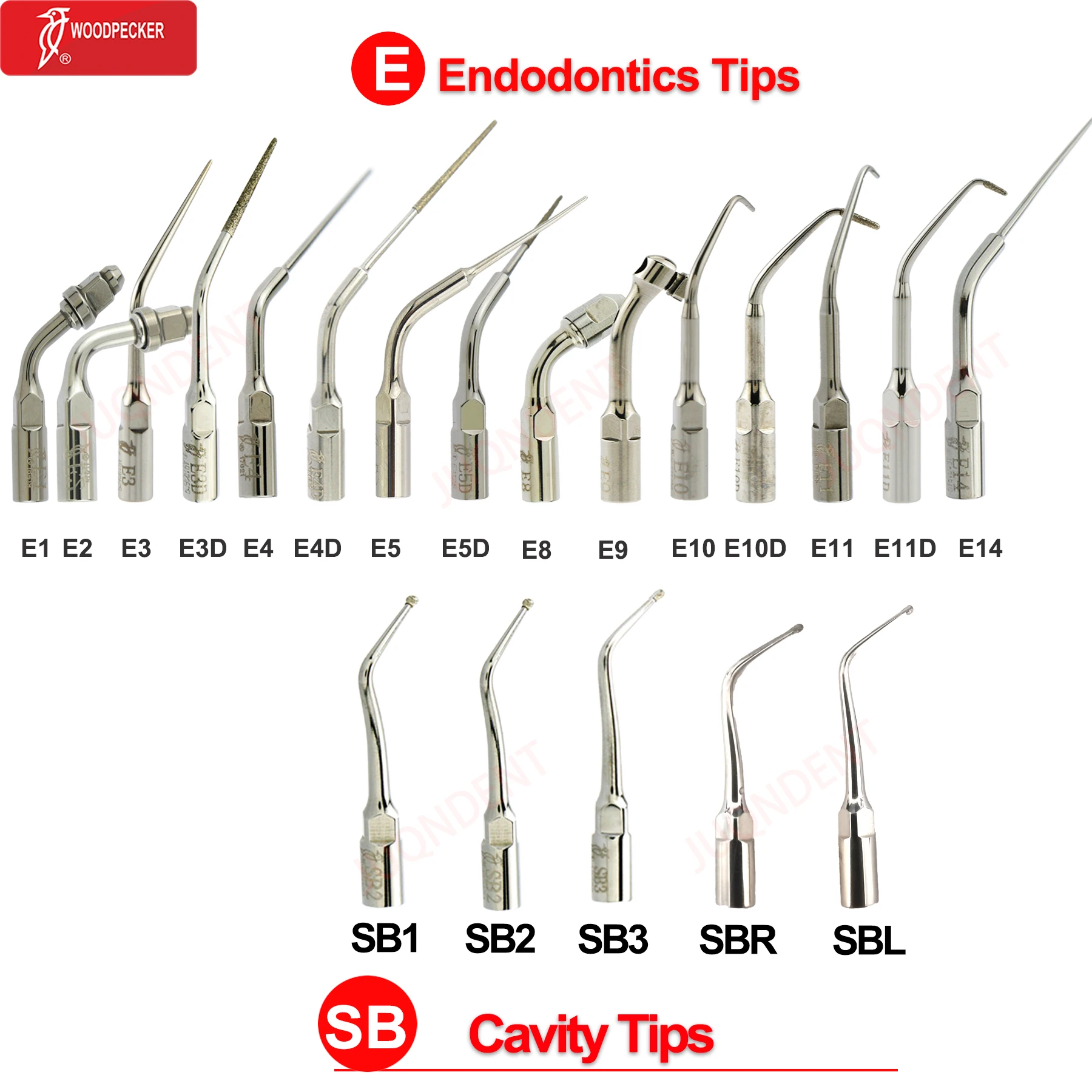 Woodpecker Dental Ultrasonic Scaler Piezo Build In UDS N2/N3 Scaler Tips For Teeth Scaling Endodontics Periodontics Fit EMS thumbnail 4