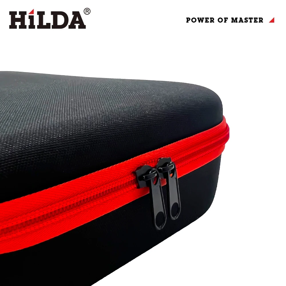 HILDA Large Capacity Tools Bag 3-size Available With Red Edges Tools Waterproof Tool Bags Electrician Hardware Tools Bag thumbnail 3