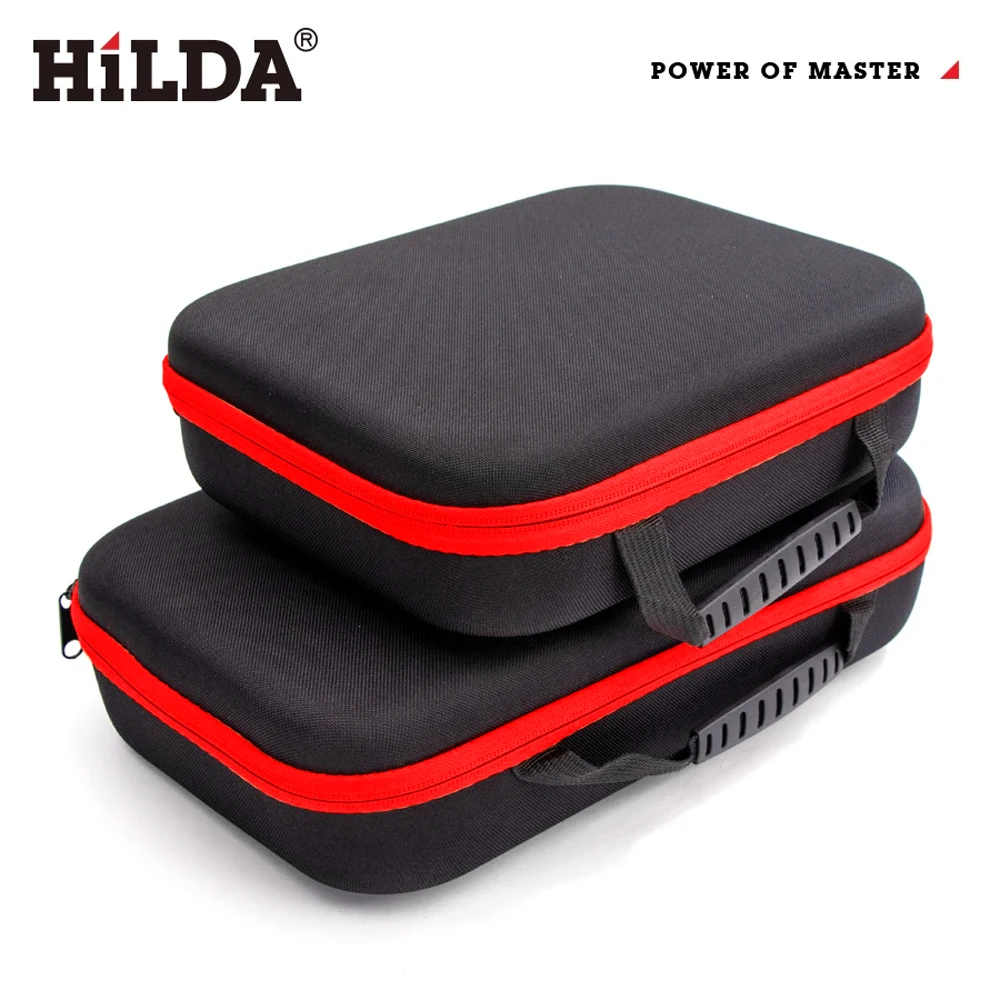 HILDA Large Capacity Tools Bag 3-size Available With Red Edges Tools Waterproof Tool Bags Electrician Hardware Tools Bag thumbnail 5