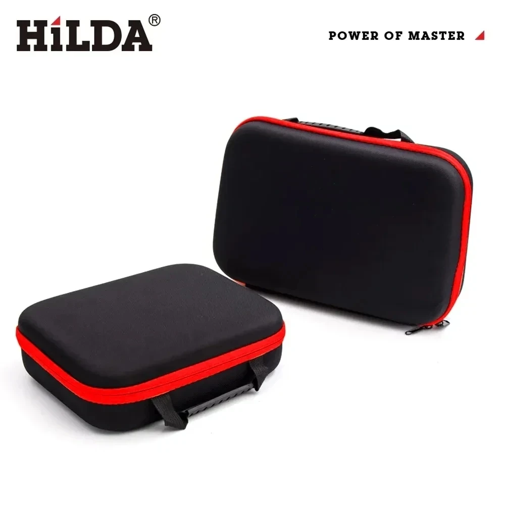HILDA Large Capacity Tools Bag 3-size Available With Red Edges Tools Waterproof Tool Bags Electrician Hardware Tools Bag thumbnail 2