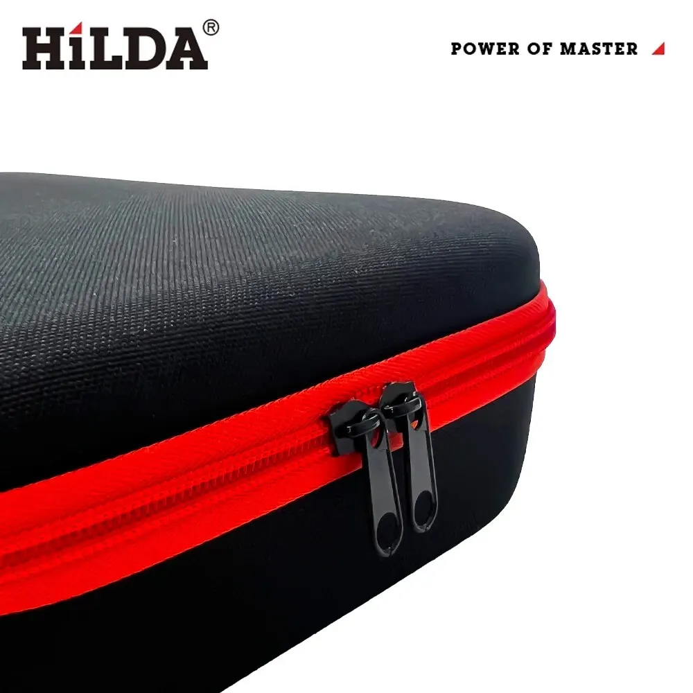 HILDA Large Capacity Tools Bag 3-size Available With Red Edges Tools Waterproof Tool Bags Electrician Hardware Tools Bag thumbnail 3