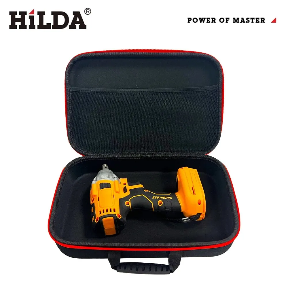 HILDA Large Capacity Tools Bag 3-size Available With Red Edges Tools Waterproof Tool Bags Electrician Hardware Tools Bag thumbnail 5