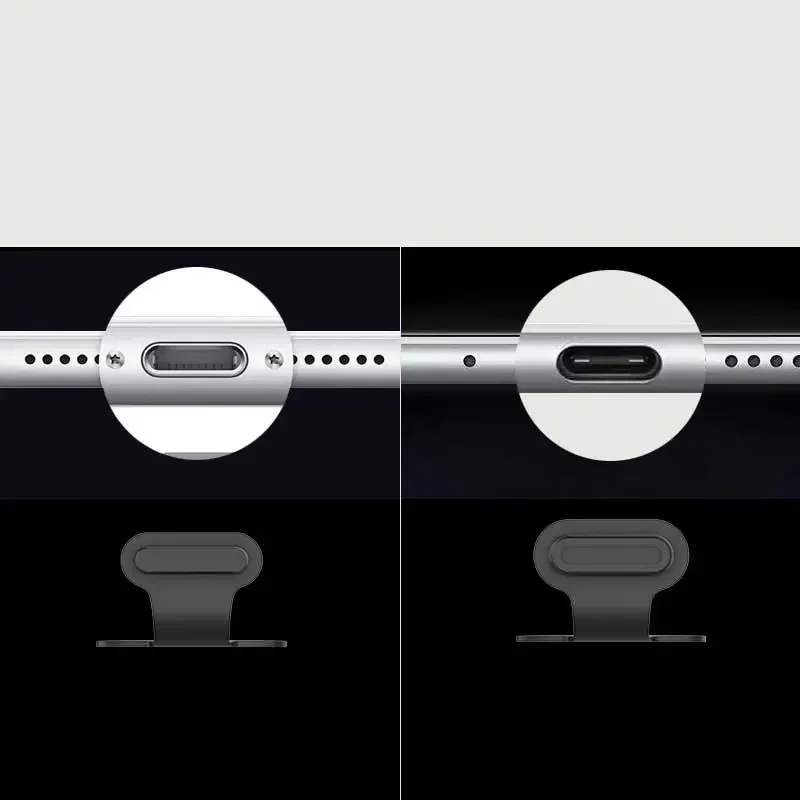 USB C Anti Loss Dust Plugs Type C Charging Port Cover for Iphone 17 16 15 Pro Max 16P 17PM Xiaomi Samsung Stopper Cap Dustplug thumbnail 3