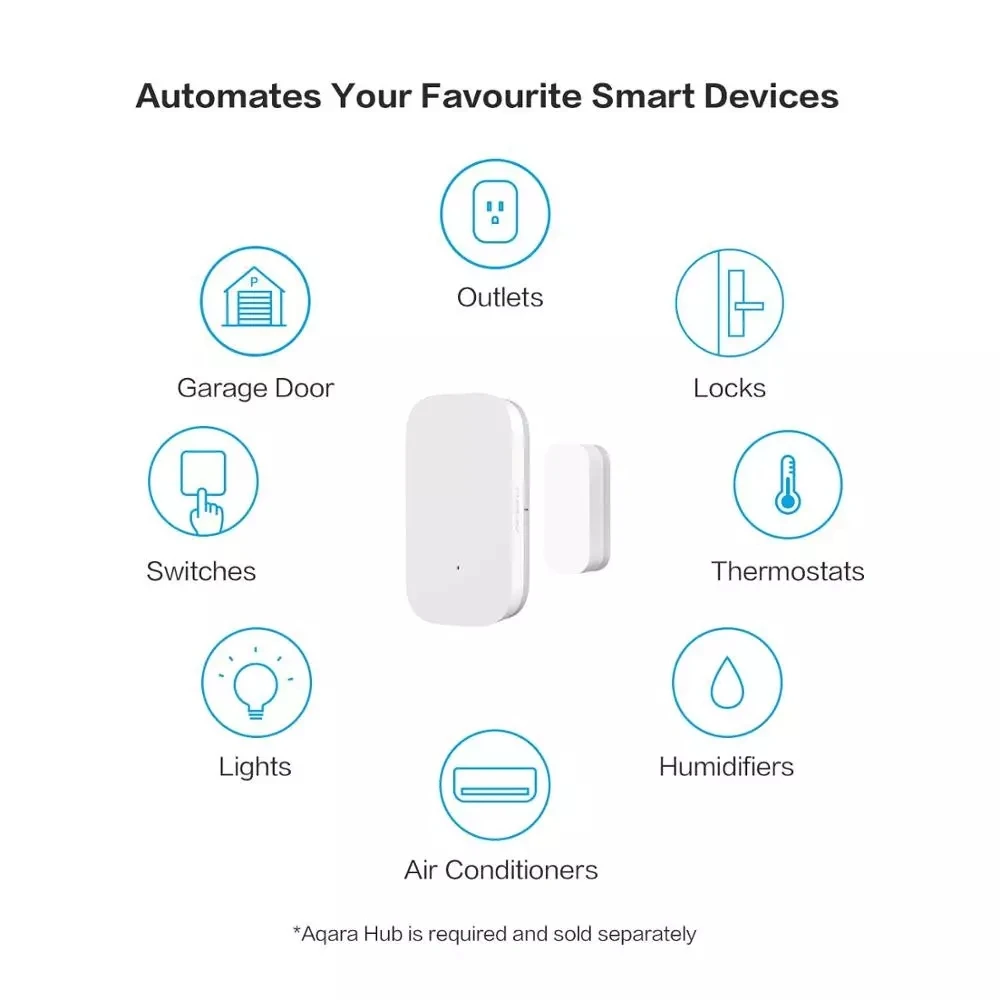 Aqara Door Window Sensor Zigbee Wireless Connection Alarm Smart Mini Door Sensor Work With Aqara Gateway Mi Home HomeKit APP thumbnail 3