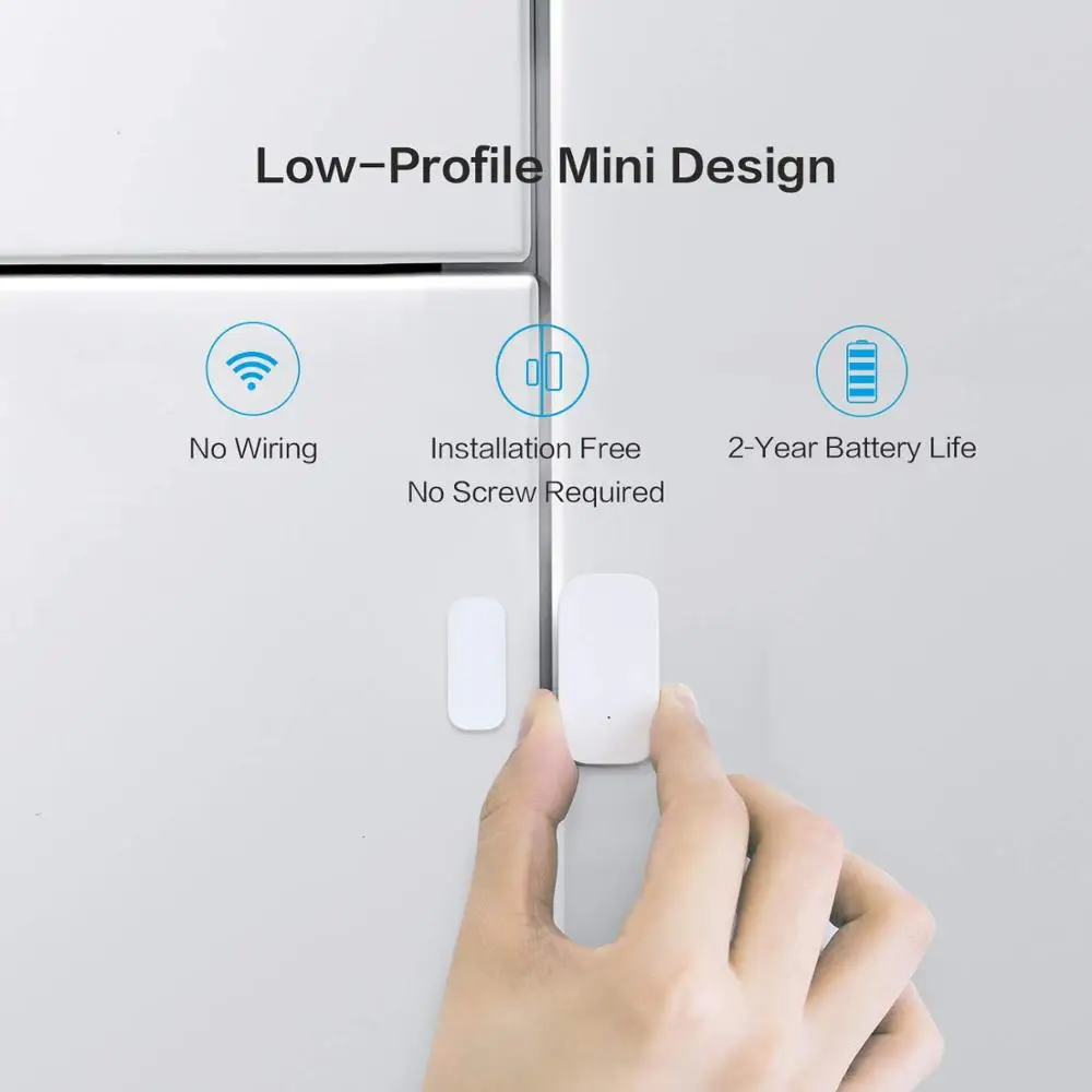 Aqara Door Window Sensor Zigbee Wireless Connection Alarm Smart Mini Door Sensor Work With Aqara Gateway Mi Home HomeKit APP thumbnail 4