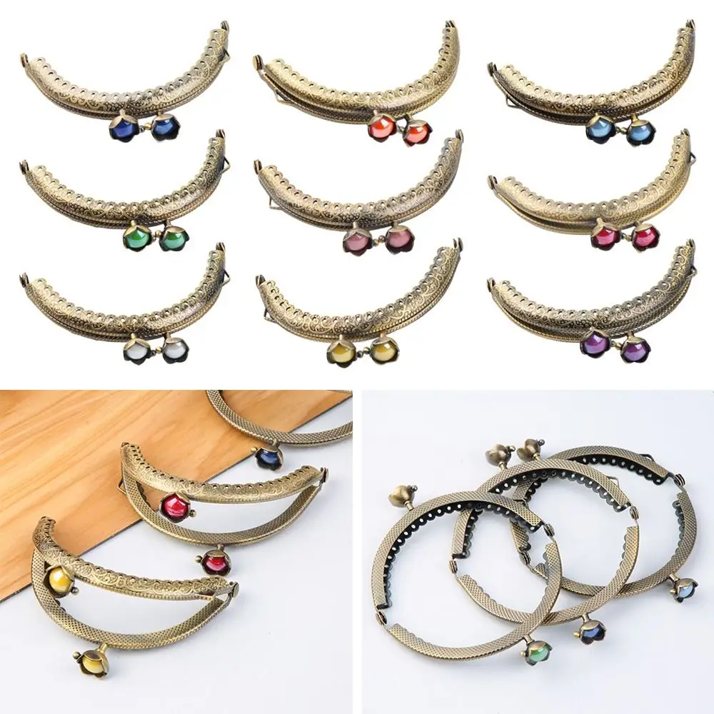 Vintage Purse Frame Kiss Clasp Purse Clasp Frame Bag Kiss Clasp Lock Purse Frame Bag Clasps Bag Frame Buckle Bag Hardware thumbnail 2