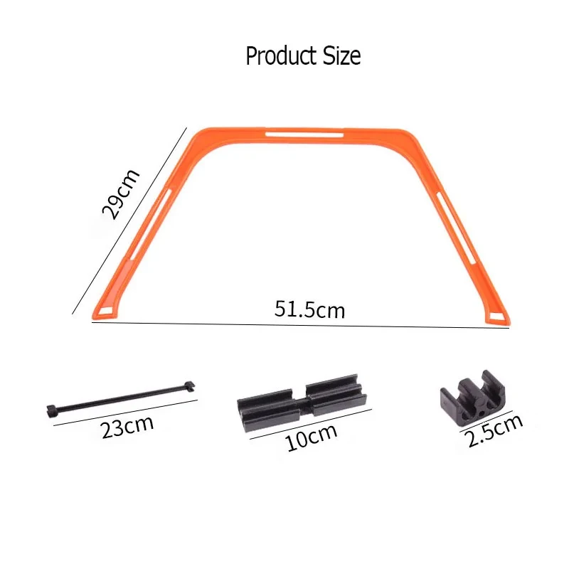 6Pcs Agility Hurdles Set Football Training Rings Soccer Footwork Ring Folded Hexagon Ladder Multi Supplies Hex Hurdle Equipment thumbnail 6