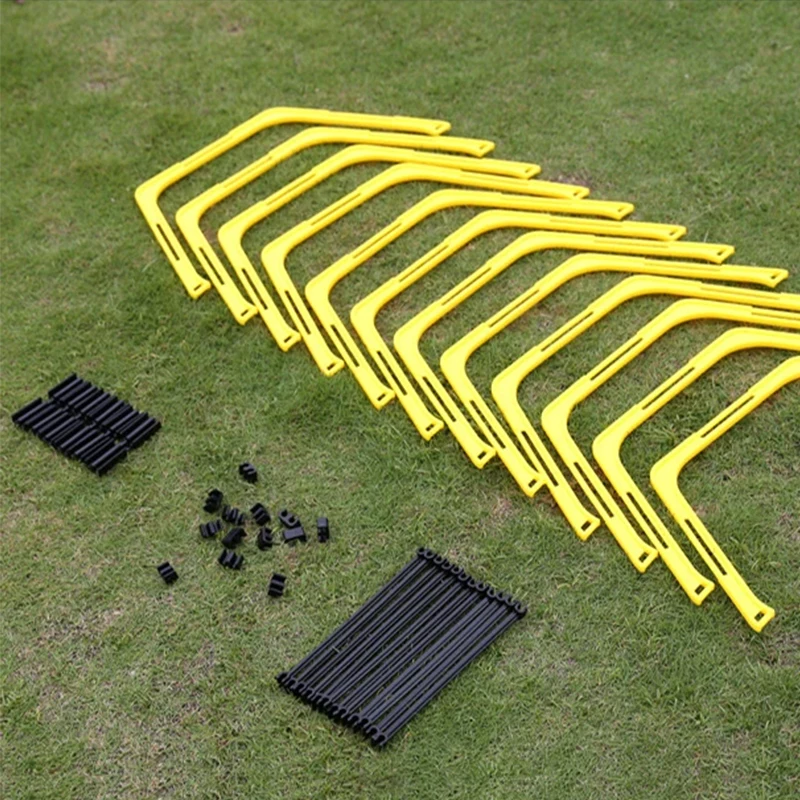 6Pcs Agility Hurdles Set Football Training Rings Soccer Footwork Ring Folded Hexagon Ladder Multi Supplies Hex Hurdle Equipment thumbnail 4