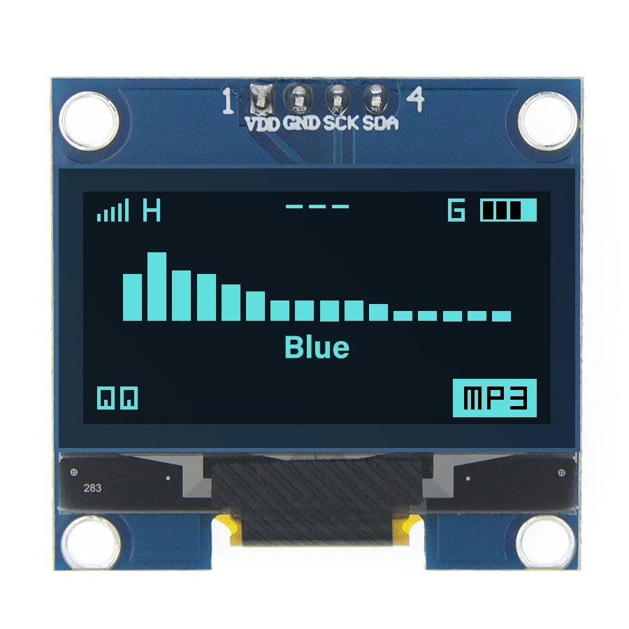 1-10pcs 1.3" OLED Display Module White/Blue Color Drive Chip SH1106 128X64 1.3 inch OLED LCD LED IIC I2C Communicate For Arduino