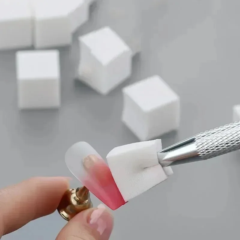 25/50/100/200Pcs Square Nail Art Sponge Set Gradient Nail Brushes Gel Polish Design Nail Sponge Grab Pen Manicure Supplies 229w thumbnail 2