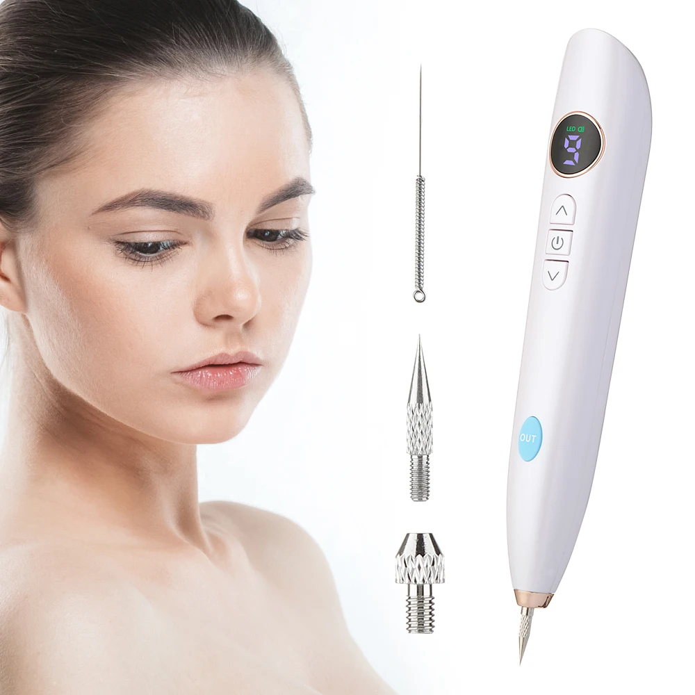 Professional Plasma Pen 9-Level Skin Face Wart Tag Household Black Dots Tattoo Freckle Remover Beauty Instrument LED Screen thumbnail 5