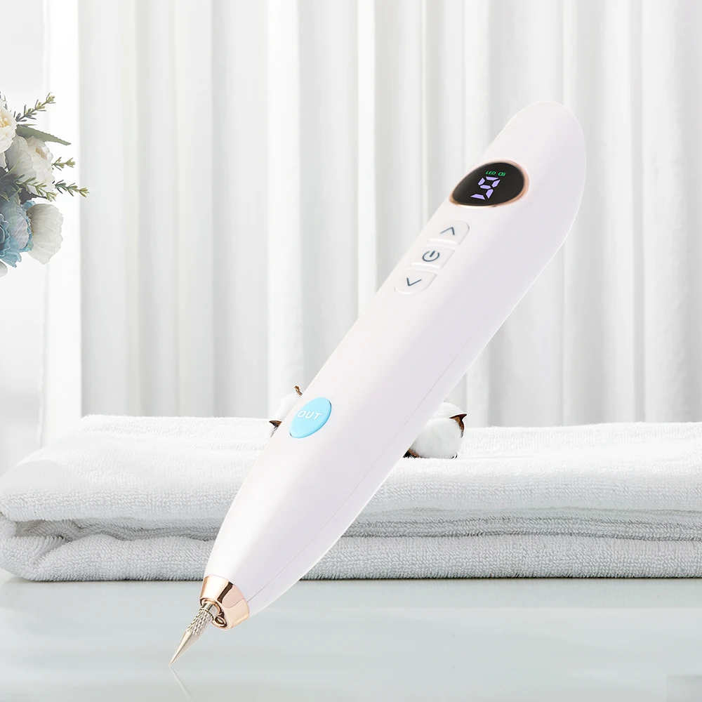 Professional Plasma Pen 9-Level Skin Face Wart Tag Household Black Dots Tattoo Freckle Remover Beauty Instrument LED Screen thumbnail 4